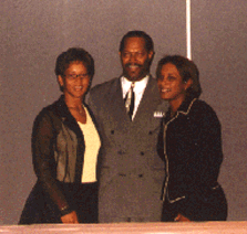 Ernie with Zian Garrison and Katrina Adams