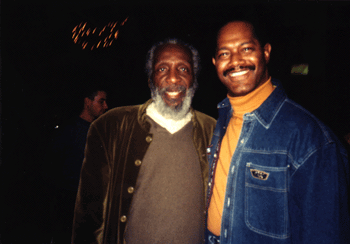 Dick Gregory with Ernie